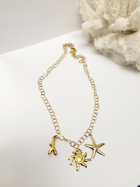 Del Mar Charms Necklace