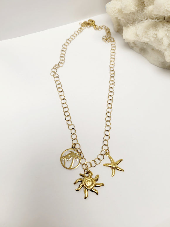 Del Mar Charms Necklace