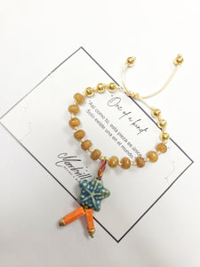 One of a kind bracelts