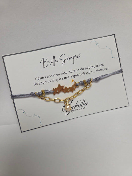 Brilla siempre bracelet